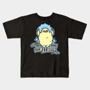 Sassy Body Positive Chick Kids T-Shirt